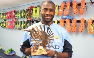 Yaya Toure Named (2013 BBC) African Footballer Of The Year