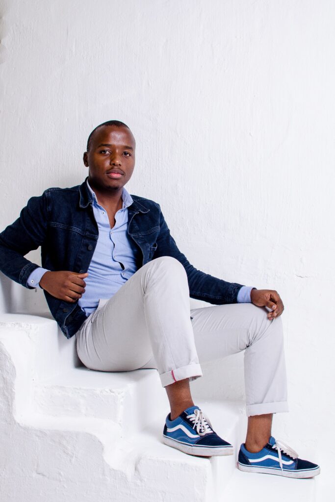 Furniture Designer Siyanda Mbele.